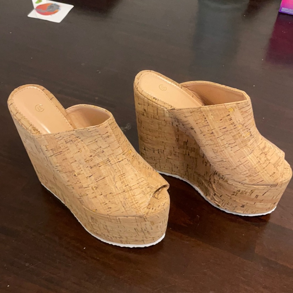 Cork Wedges - NEW
